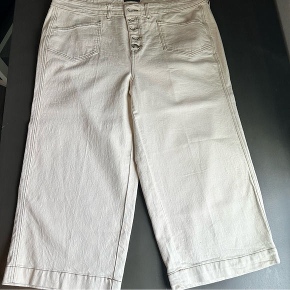 NWT torrid crop wide leg jeans - Picture 4 of 5